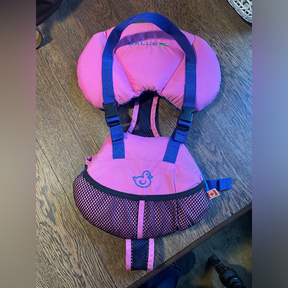 Pink Kids Swim Vest